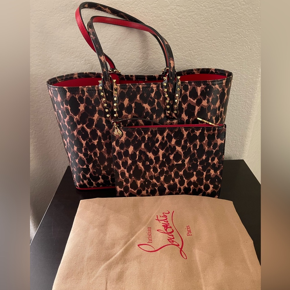 Christian Louboutin Cheetah Small Tote